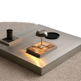 Exquisite Stainless Steel Italian Coffee Table