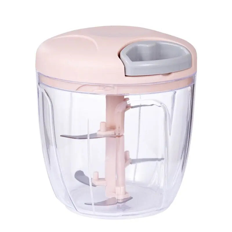 Effortless Manual Garlic & Vegetable Chopper