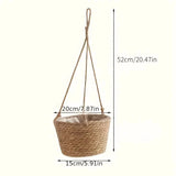Elegant Jute Hanging Planter Set - Indoor & Outdoor Décor