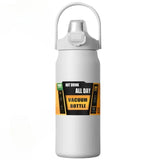 Elegant Stainless Steel Insulated Water Bottle with Straw