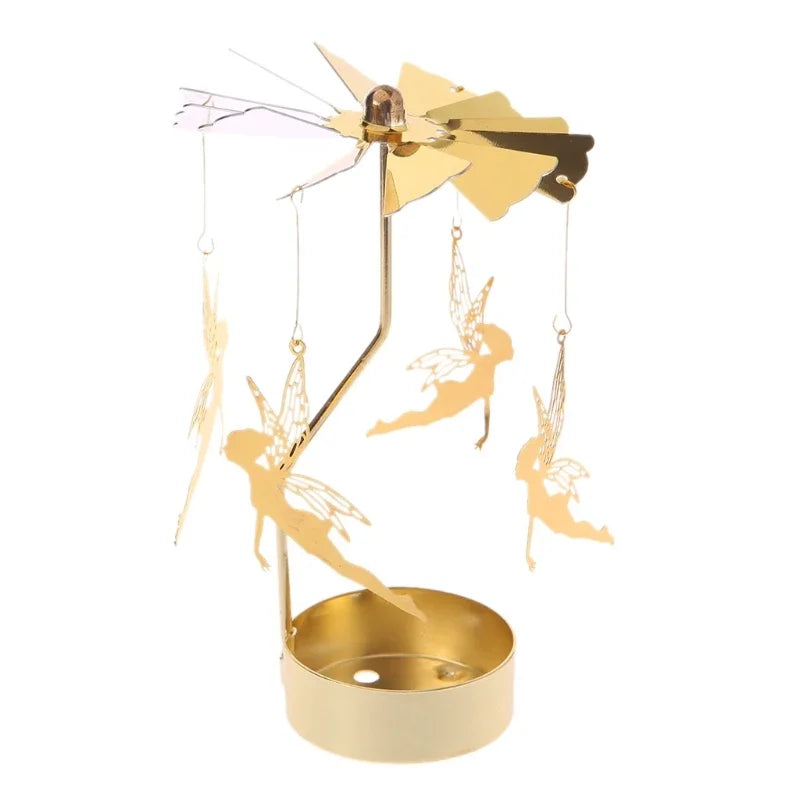 Elegant Rotating Candle Holder – Enchant Your Holidays