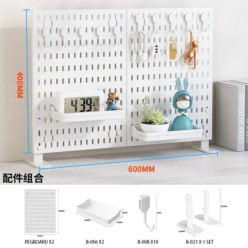 Ultimate Desk Pegboard Organizer for Office Efficiency