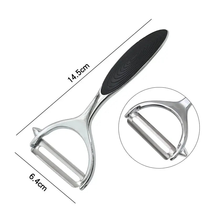 Elegant Stainless Steel Vegetable Peeler - Effortless Precision