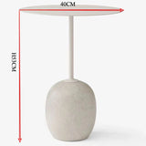 Elegant Marble Round Coffee Table