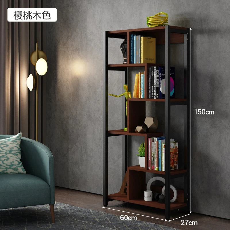 Elegant Modern Bookcase with Adjustable Shelves
