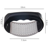 Effortless Stainless Steel Garlic Press for Perfect Mince