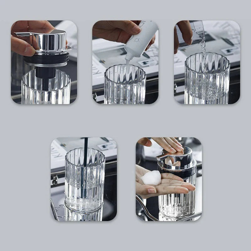 Elegant Foaming Soap Dispenser – Elevate Your Bathroom Aesthetics