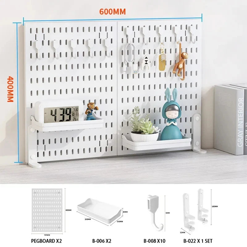 Ultimate Desk Pegboard Organizer for Office Efficiency