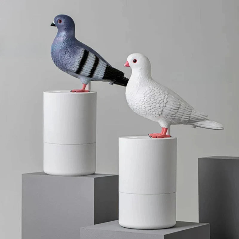 Elegant Touchless Bird Soap Dispenser for Home & Hotel