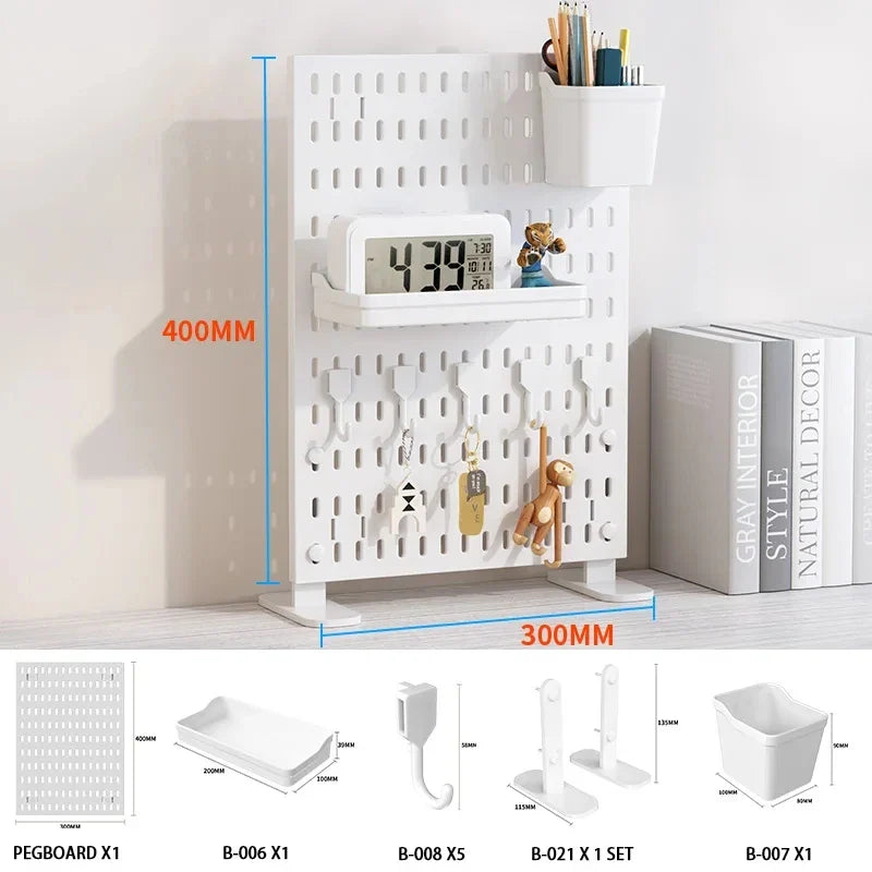 Ultimate Desk Pegboard Organizer for Office Efficiency