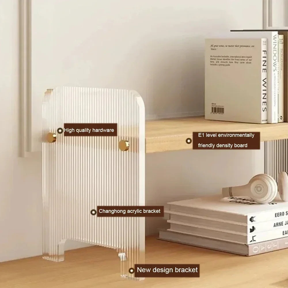 Elegant Acrylic Desktop Organizer - Maximize Your Space