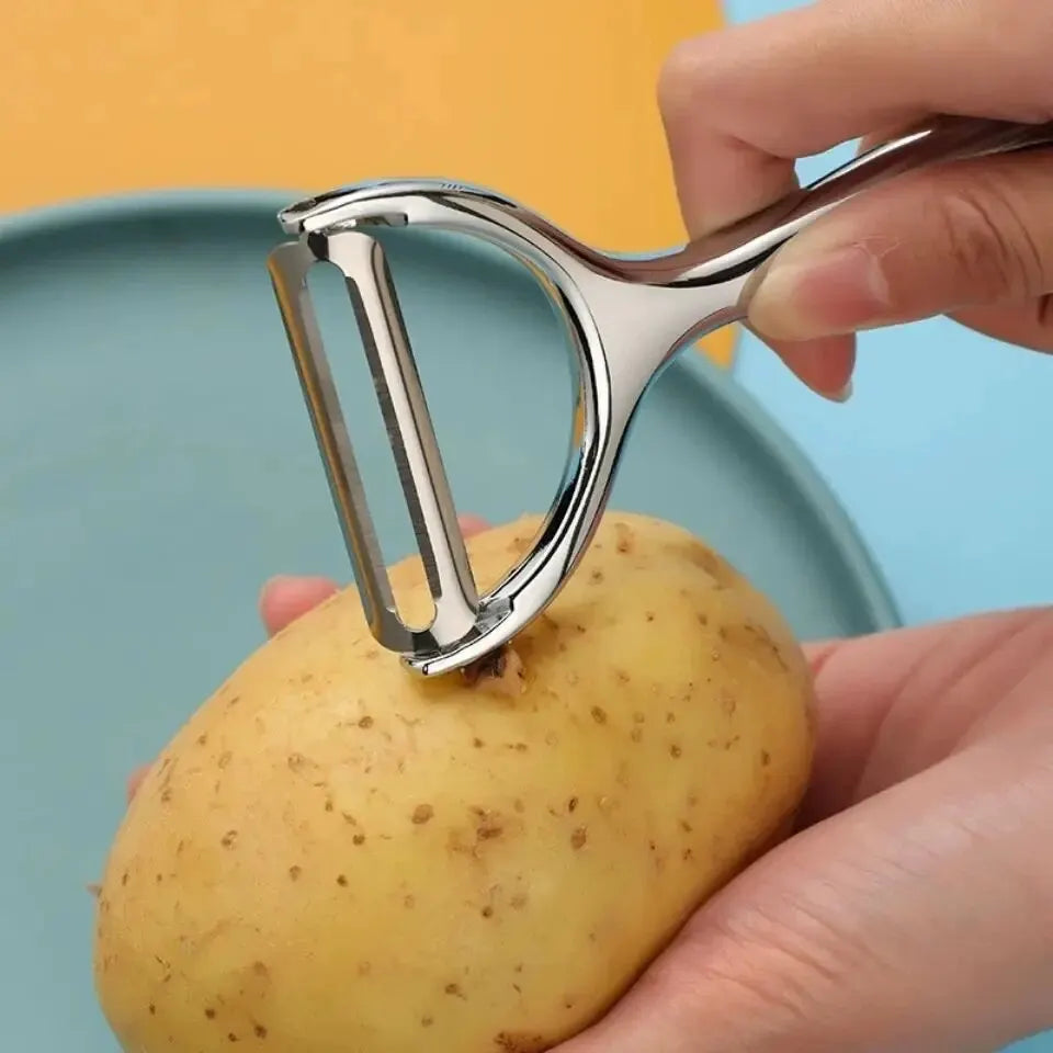 Elegant Stainless Steel Vegetable Peeler - Effortless Precision