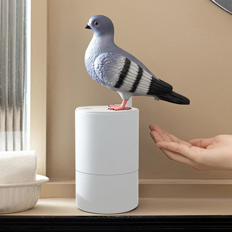 Elegant Touchless Bird Soap Dispenser for Home & Hotel