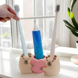 Charming Capybara Electric Toothbrush Holder for Families