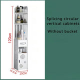 Elegant Bathroom Corner Storage Cabinet - Maximize Space & Style