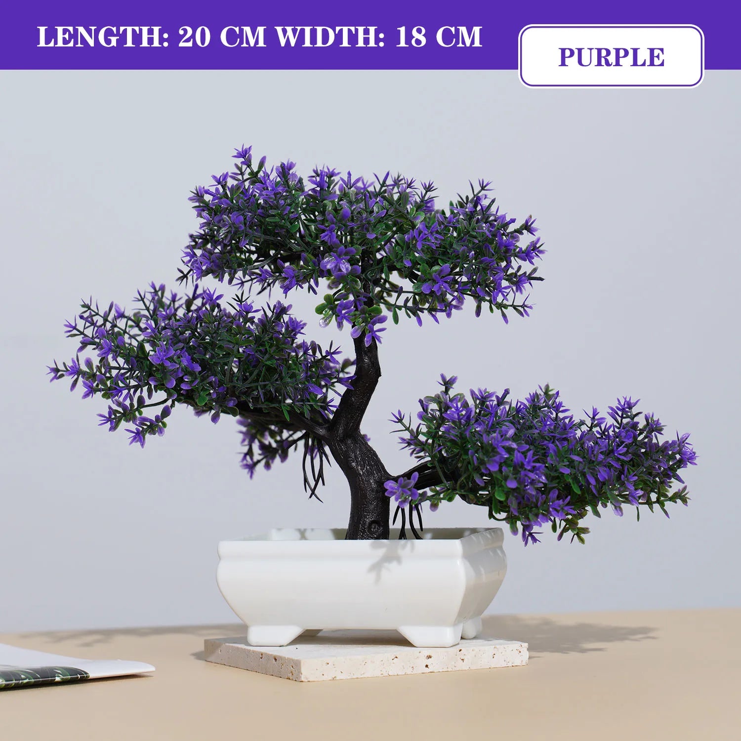 Elegant Artificial Bonsai Tree for Exquisite Home Decor