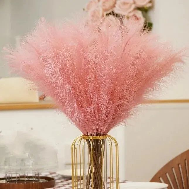 Elegant Boho Pompous Grass Vase Filler – 10PCS Set
