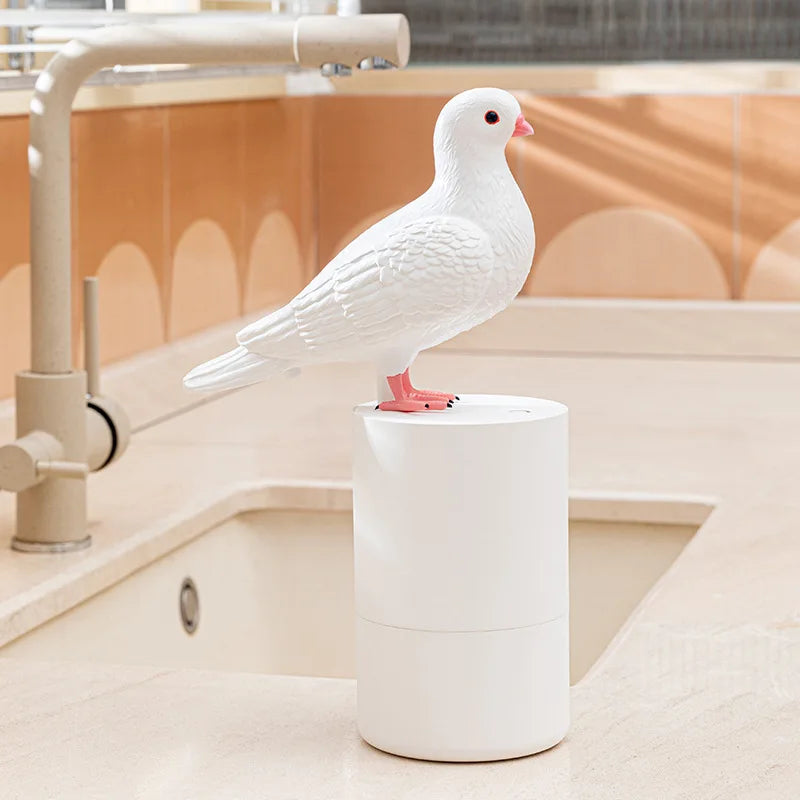 Elegant Touchless Bird Soap Dispenser for Home & Hotel
