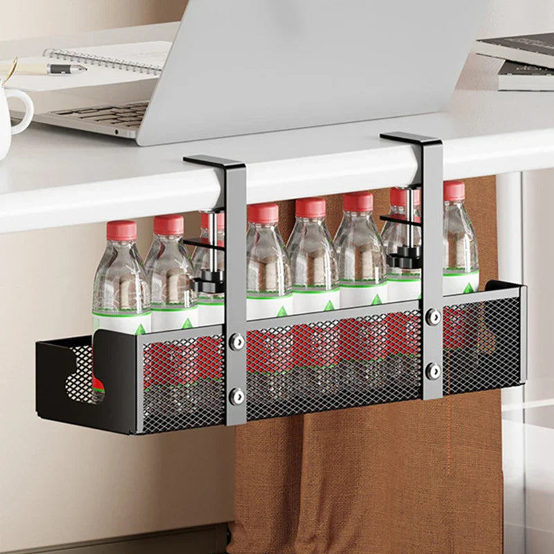 Elegant Under Desk Cable Management Tray with Clamp