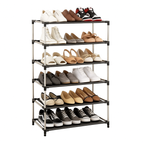Elegant Space-saving Metal Shoe Rack for Modern Homes
