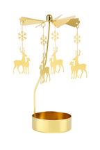 Elegant Rotating Candle Holder – Enchant Your Holidays