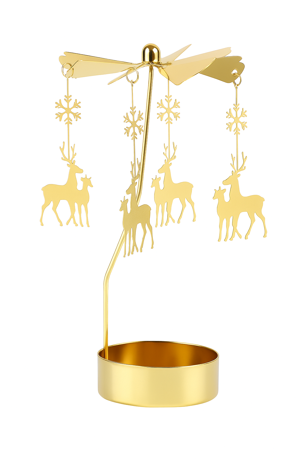 Elegant Rotating Candle Holder – Enchant Your Holidays
