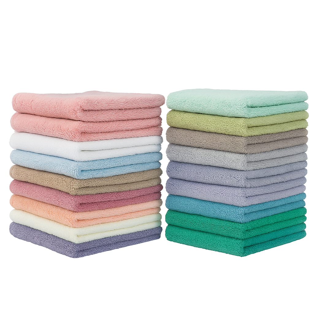 Luxurious Cotton Hand Towels - 20 Vibrant Colors