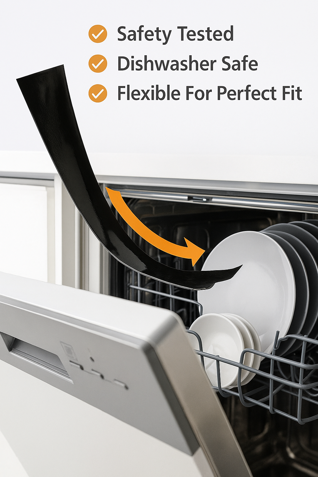 Silicone Stove Gap Cover - Heat Resistant Kitchen Protector