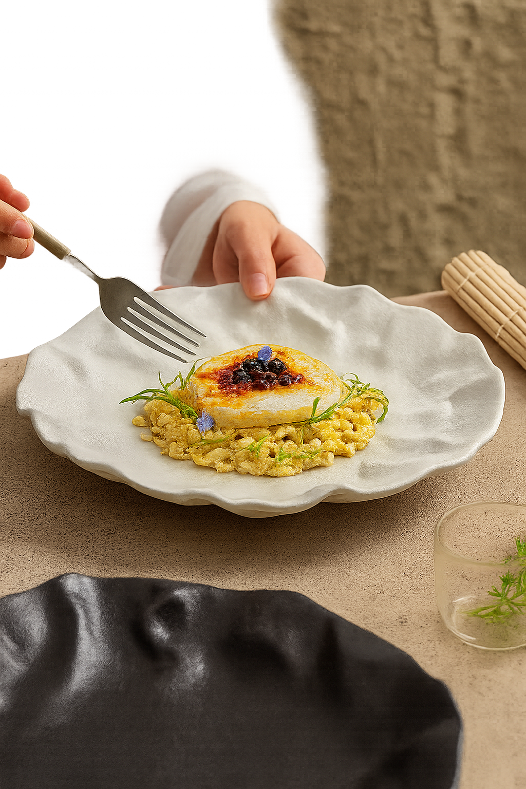 Exquisite Ceramic Plate for Elegant Dining