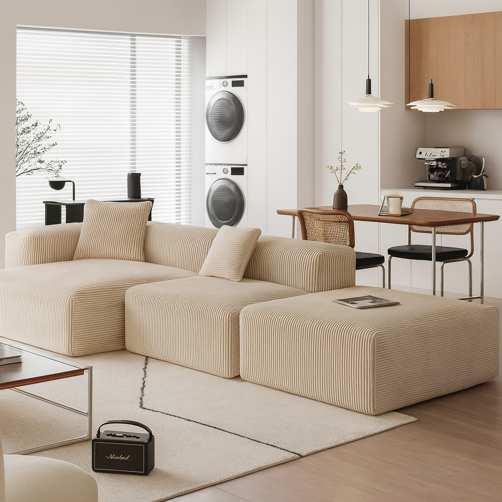 Elegant Corner Sofa for Luxurious Living Rooms