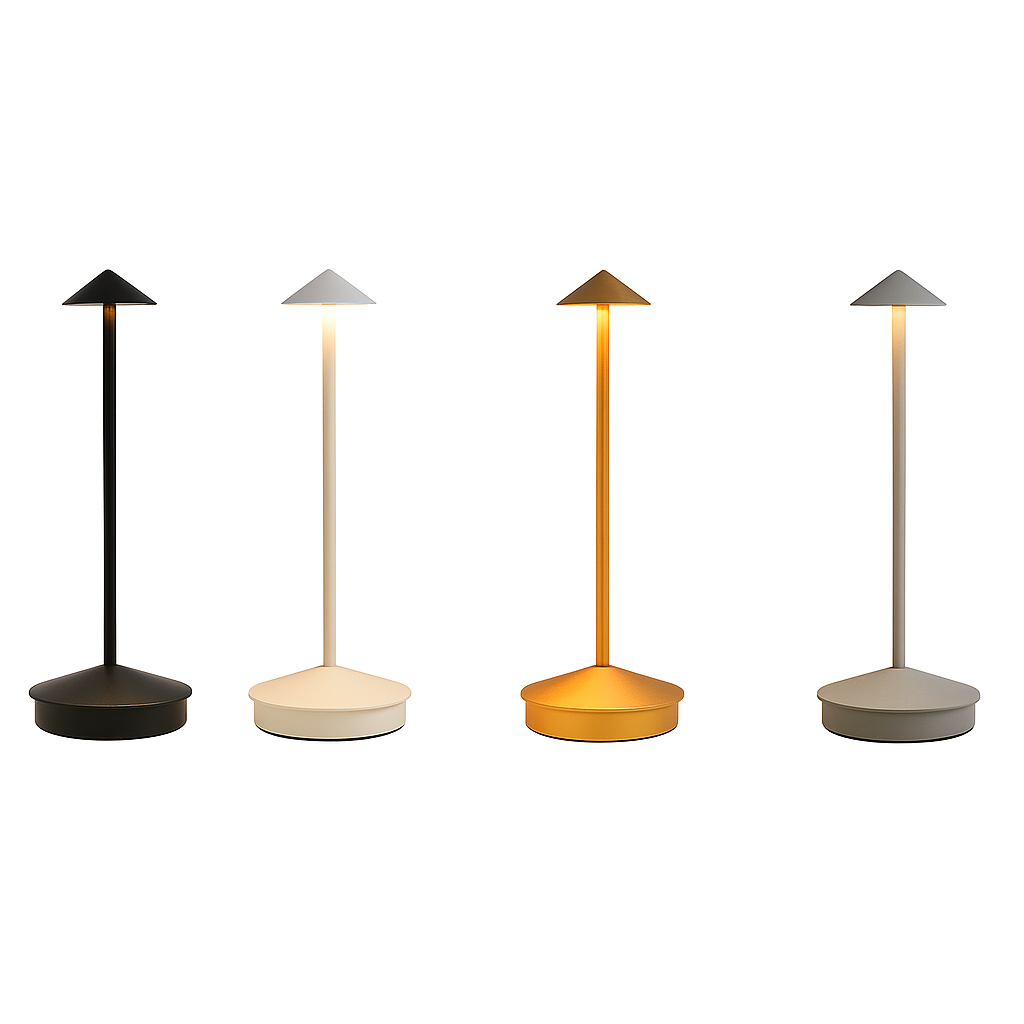 Elegant Rechargeable LED Table Lamp with Touch Sensor