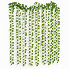 Elegant Silk Ivy Vine with LED Lights for Home Décor