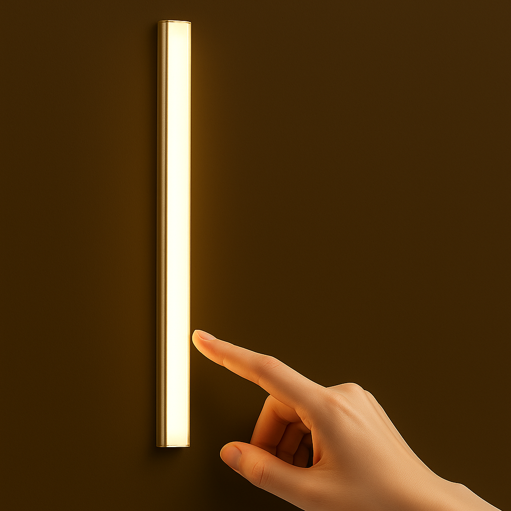 Wireless LED Motion Sensor Night Light - USB Rechargeable