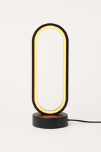 Elegant LED Ring Lamp with Three-Color Dimming