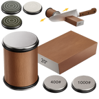 Precision Rolling Knife Sharpener with Diamond Stone Kit