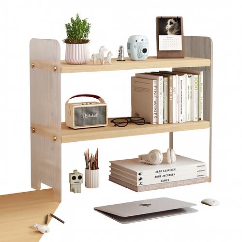 Elegant Acrylic Desktop Organizer - Maximize Your Space