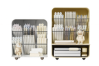 Elegant Slanted Pen Holder - Maximize Your Workspace