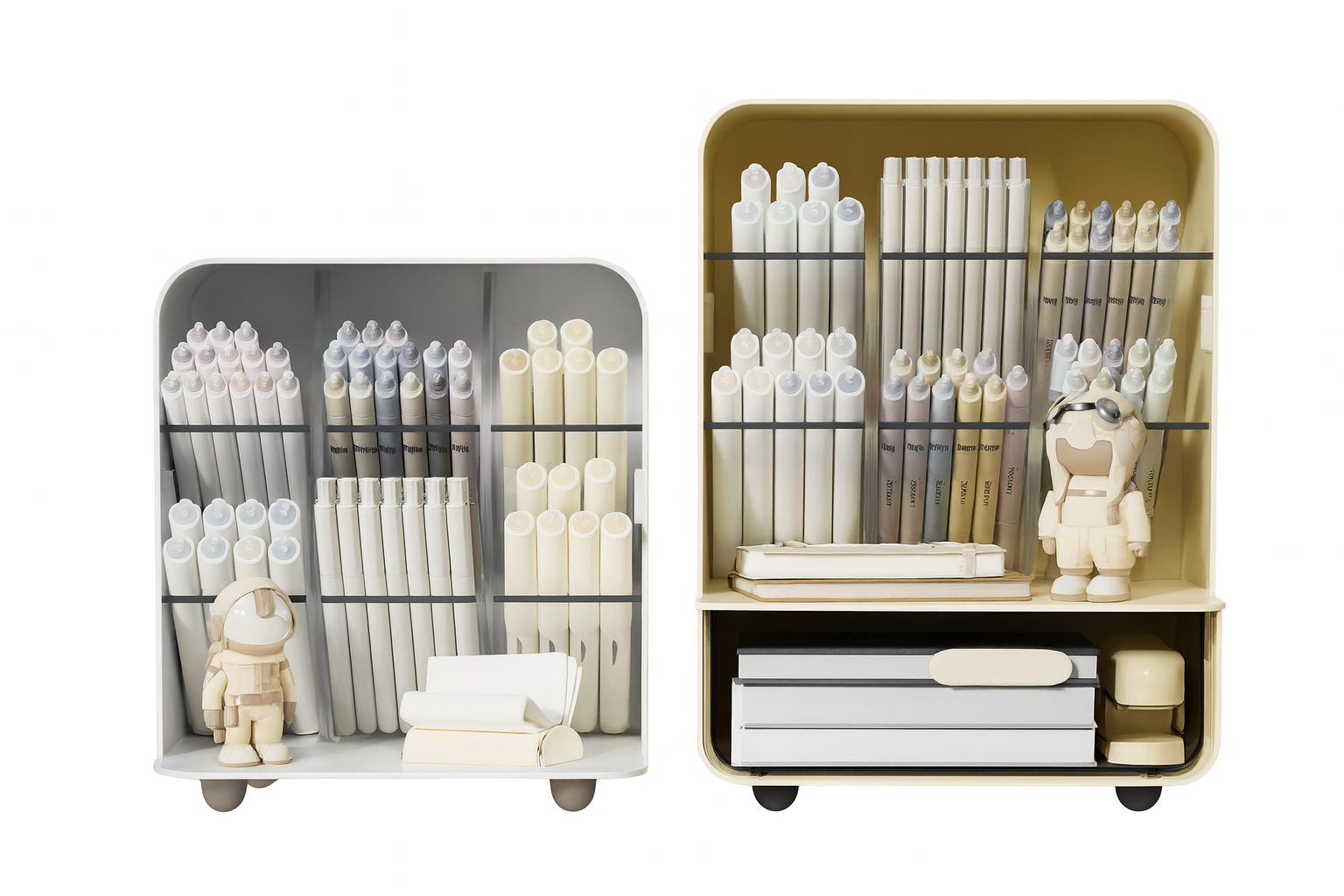 Elegant Slanted Pen Holder - Maximize Your Workspace