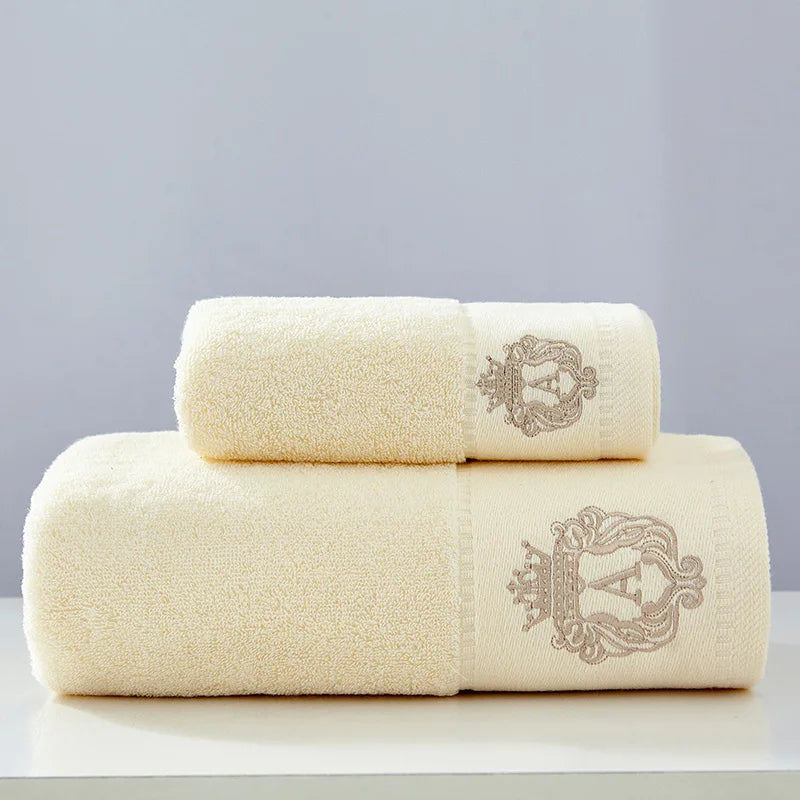 Luxurious Cotton Towel Set - Ultimate Comfort & Elegance