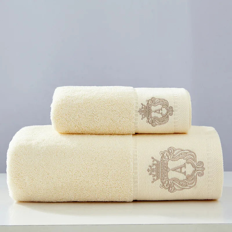 Luxurious Cotton Towel Set - Ultimate Comfort & Elegance