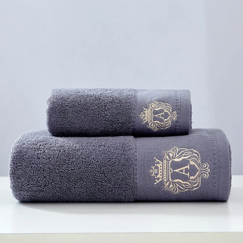 Luxurious Cotton Towel Set - Ultimate Comfort & Elegance