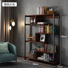 Elegant Modern Bookcase with Adjustable Shelves