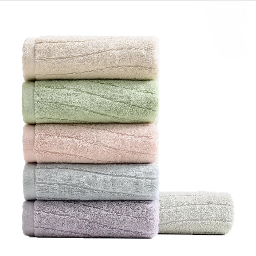 Luxurious 100% Cotton Towel Set - Unmatched Absorbency & Elegance