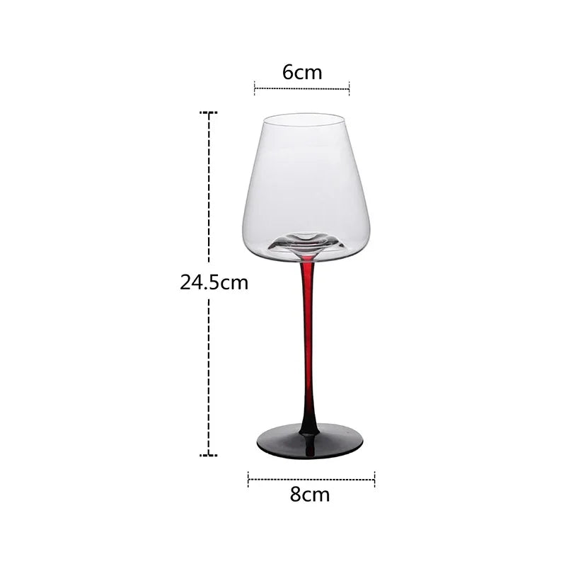 Elegant Crystal Wine Goblet for Sophisticated Tastes