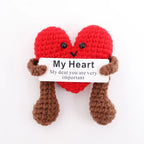 Charming Positive Energy Potato Plush Doll - Handmade Delight