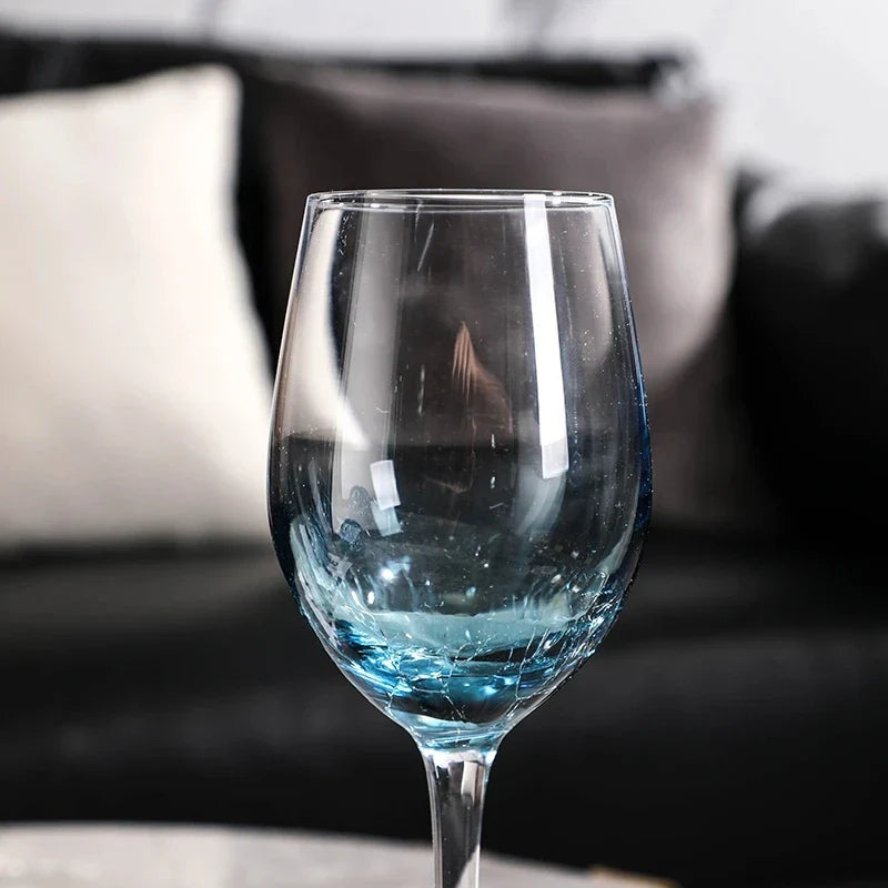 Nordic Elegance: Handcrafted Crystal Wine Glass