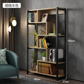 Elegant Modern Bookcase with Adjustable Shelves