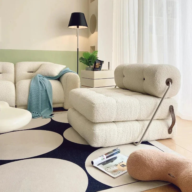 Luxurious Multi-Functional Lounge Sofa Bed for Modern Living