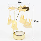 Elegant Rotating Candle Holder – Enchant Your Holidays