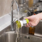 Kitchen Wash Pot Dish Brush with Dispenser Liquid Filling By Pressing Does Not Hurt Pan Automatic Cleaning Brushes